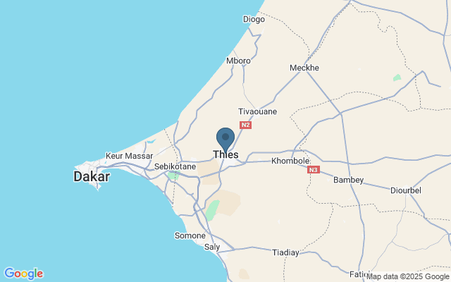 Kaart met locatie Village Artisanale